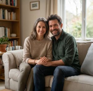 man and woman