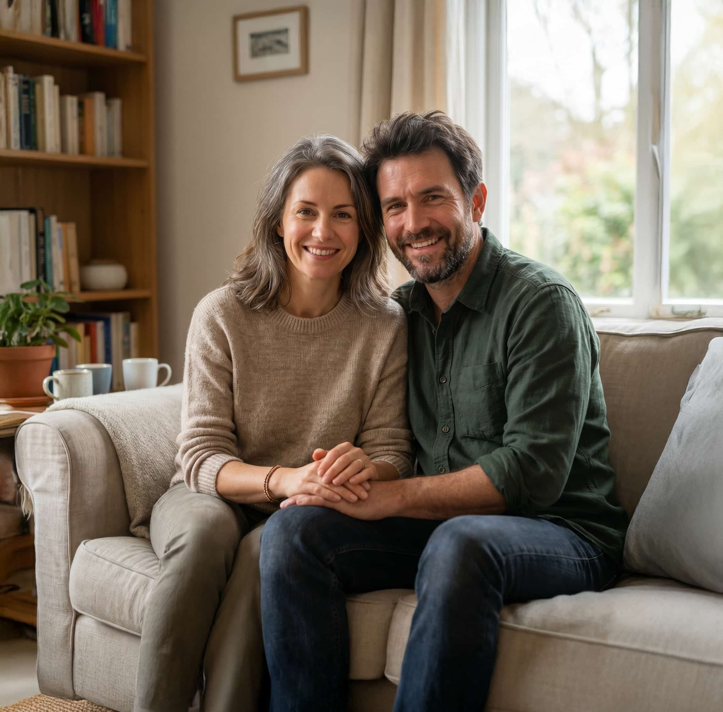 man and woman